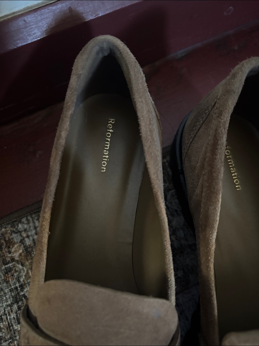 Reformation Agathea Chunky Loafer brown - Size 9.5 - Picture 8 of 8